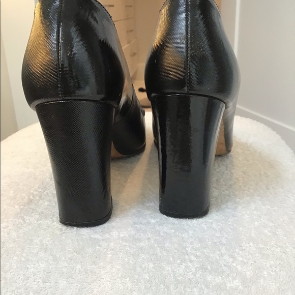 Enzo Angiolini black pattent patent Gucci buckle - Picture 5 of 5